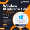 Window 10 Enterprise 1 user Lifetime