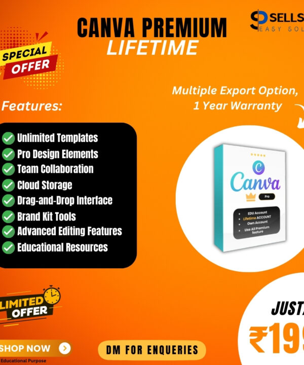 Canva Pro yearly (EDU)