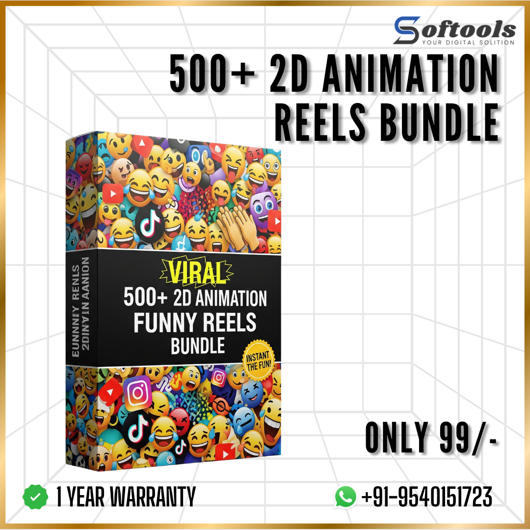 500+ 2D Animation Reels Bundle