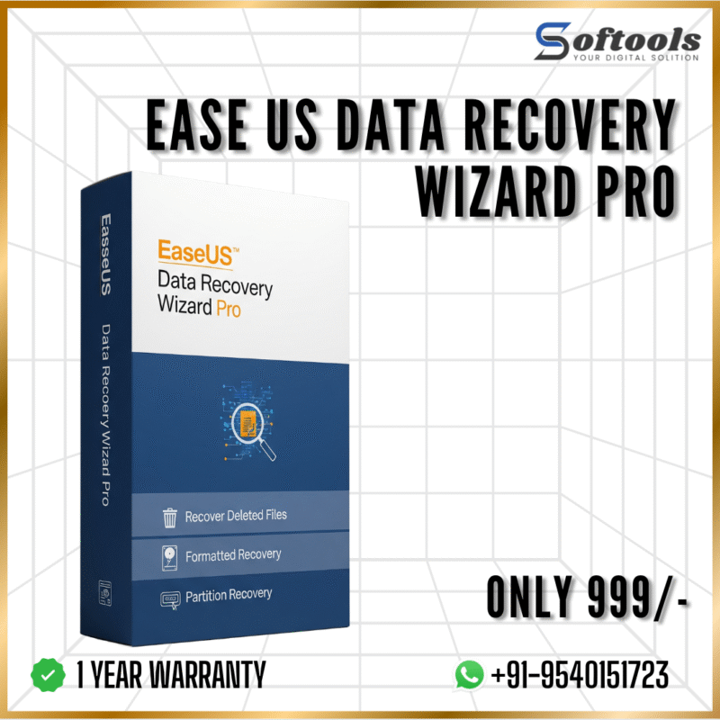 Ease Us data recovery wizard pro